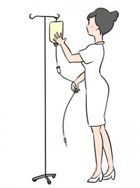 点滴で健康を維持